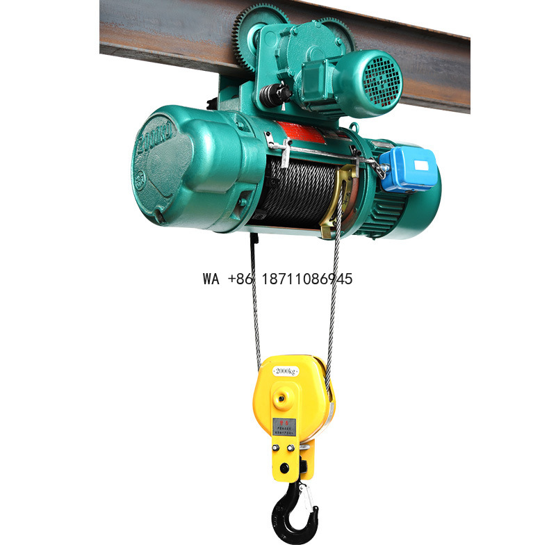 Car Jack - 5t/10t/15t電動ホイスト、電動トロリー付き、倍速ローププーリー、格安