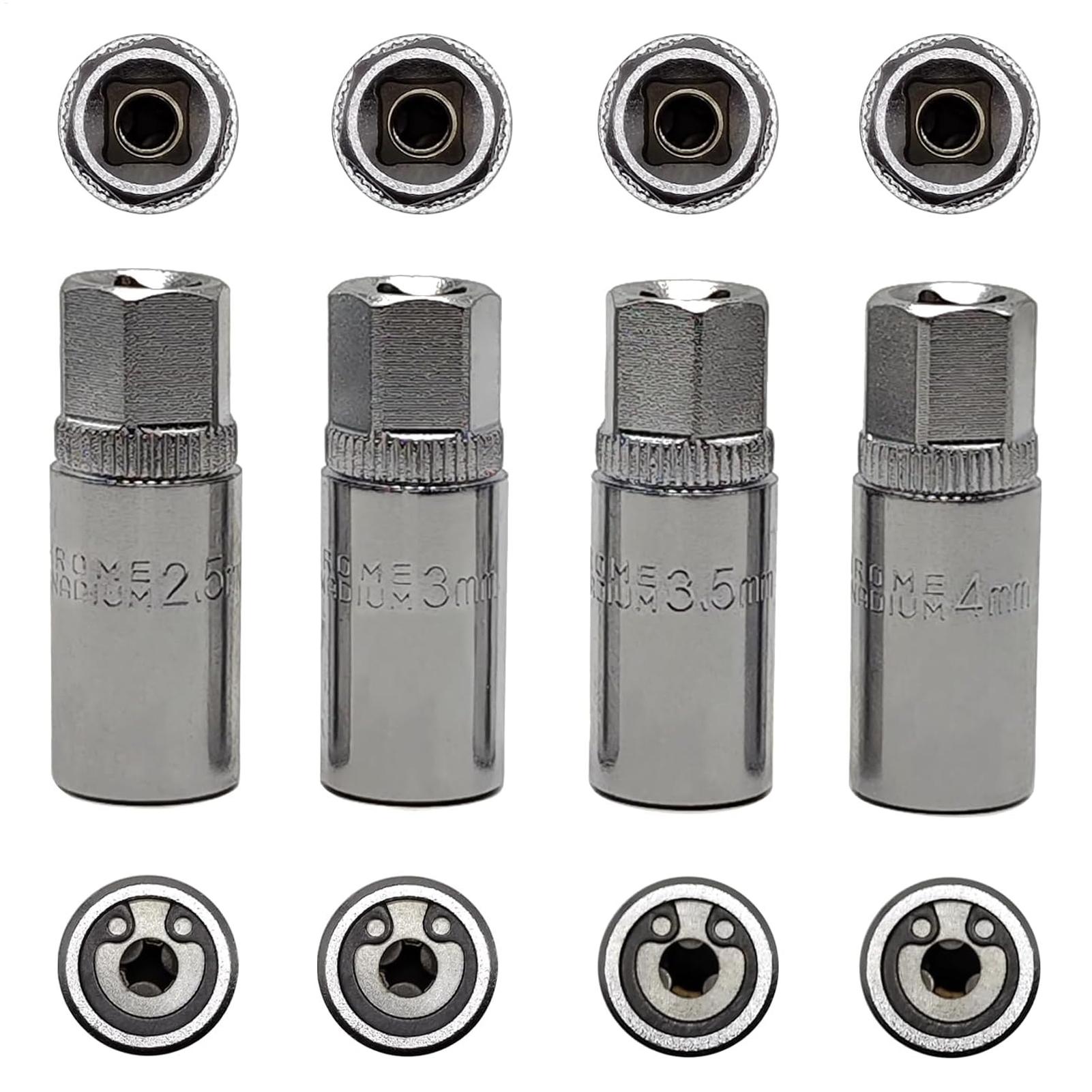 エクストラクターセット 4 ピース 1/4 インチユニバーサ - Socket Set のレビューと価格