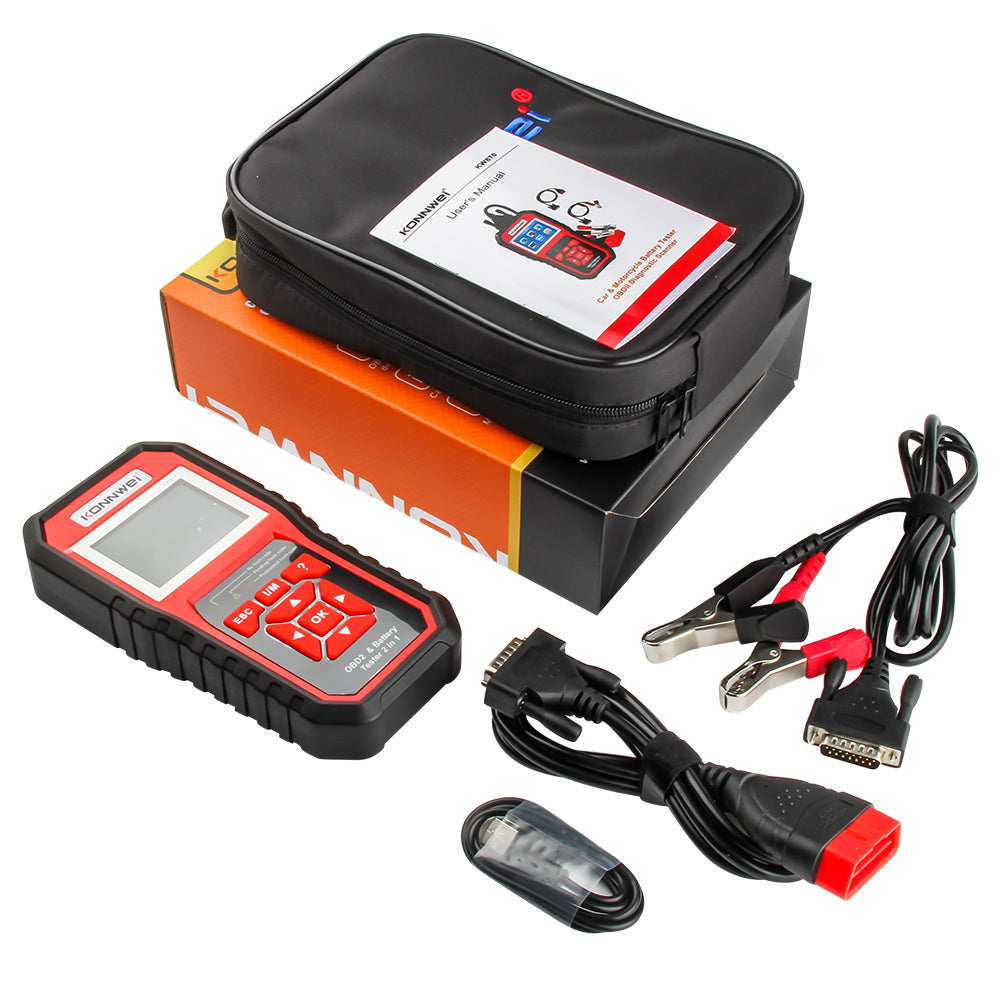 新型オールインワンフル機能OBD2診断ツールKONNWEI  - Car Diagnostic Tool のレビューと価格