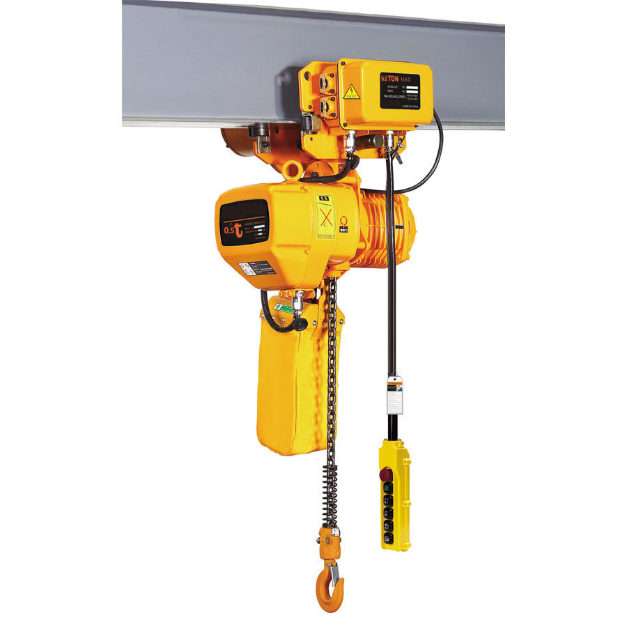 500kg電動チェーンホイスト、電動トロリー付き可動式シング - Car Jack のレビューと価格